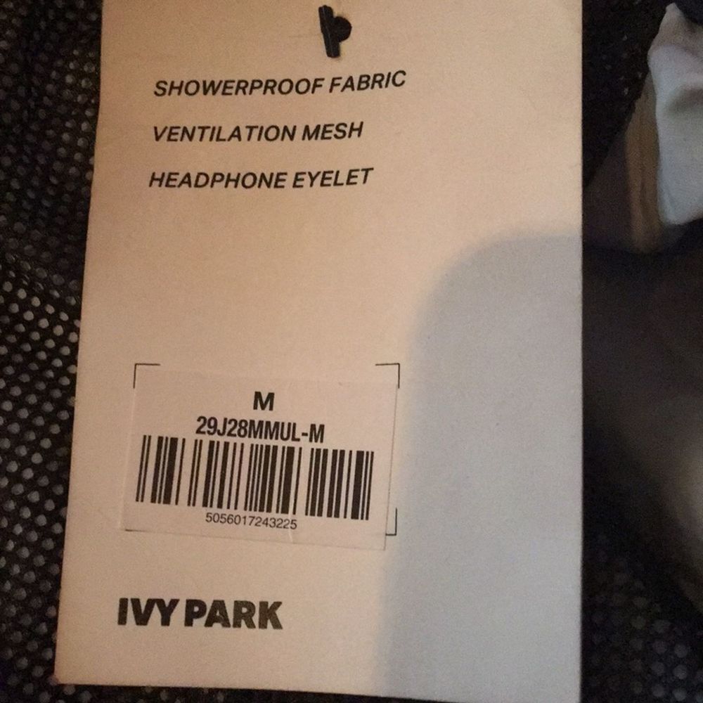 Ivy Park Floral Windbreaker Sz M - Picture 6 of 7